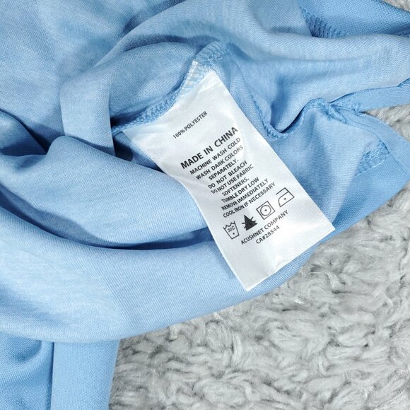 FootJoy Heather Yoke Half-Zip Golf Vest Dusk Blue Logo 25321 Men's Size Large - Picture 5 of 7